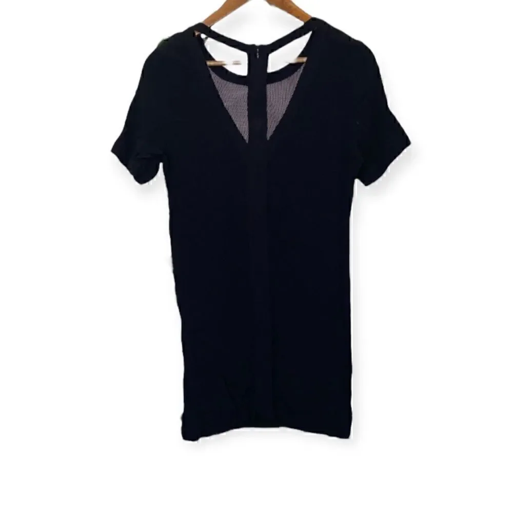 Something Else by Natalie Wood | Revolve mesh detail mini dress SIZE 4